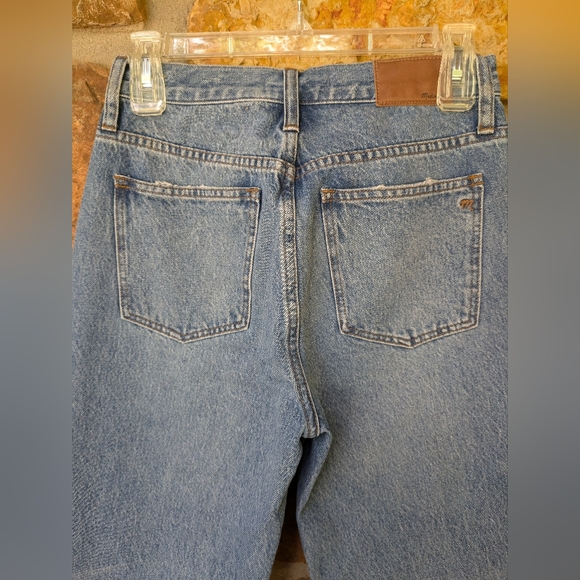 Double frayed madewell classic straight Jean size 25 excellent condition 👖 - Picture 7 of 9